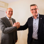 Bürgermeister volker diefenbach un mdb martin rabanus