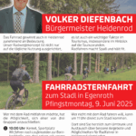Fahrradsternfahrt zum Stadl in Egenroth mit Bürgermeister Volker Diefenbach am 09.06.2025
