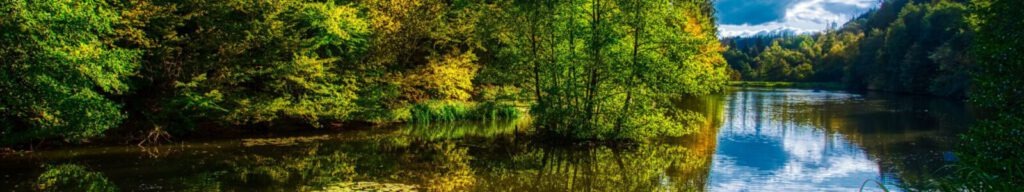 Der Wispersee in der Gemeinde Heidenrod