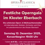 Klangvolle Adventsmagie im Kloster Eberbach