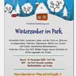Lichterglanz & Glühweinduft: Naurother Winterzauber 2 Herzliche Einladung zum „Winterzauber im Park“ in Heidenrod-Nauroth!