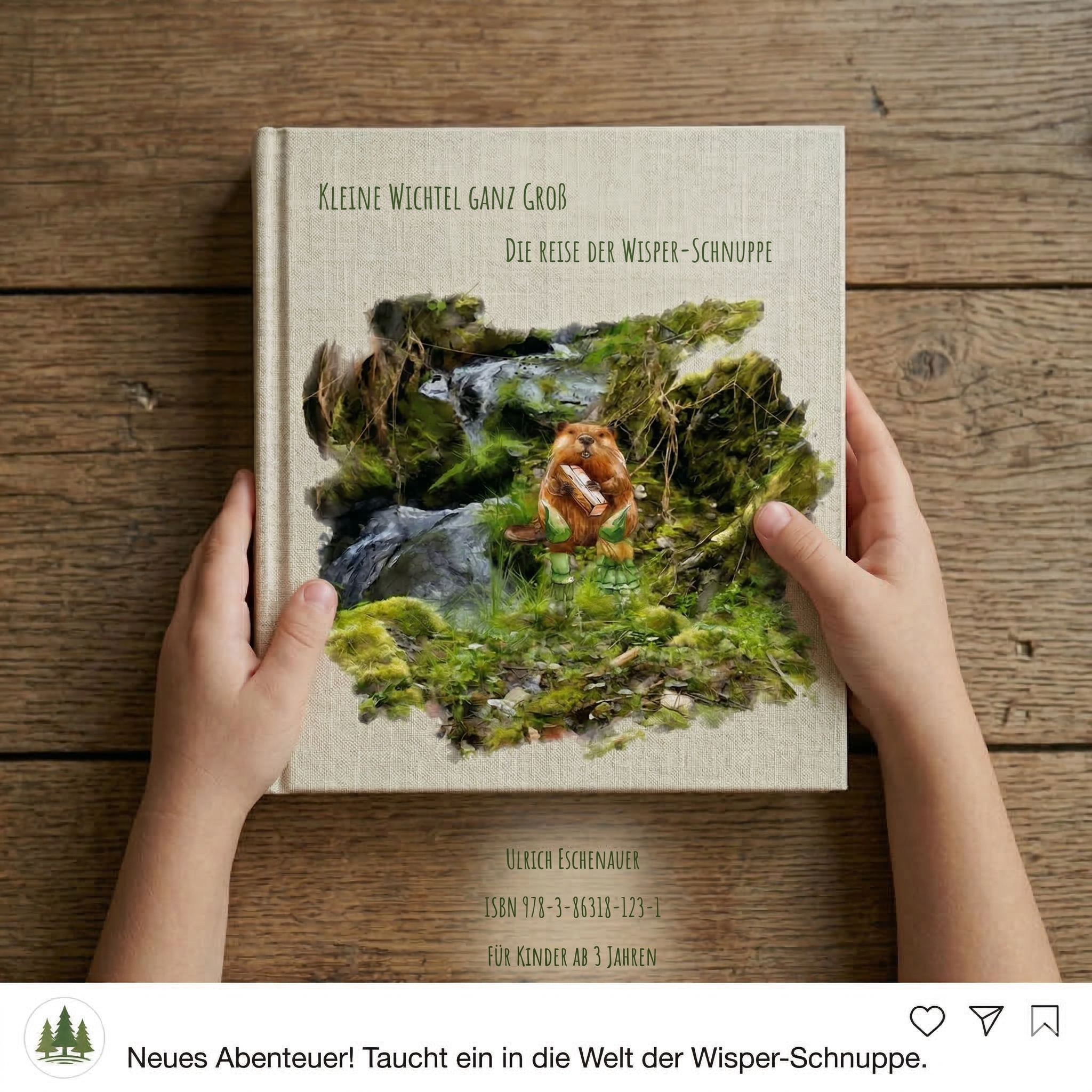 Wenn das Wispertal zum Märchen wird: Ulrich Eschenauer veröffentlicht „Die Reise der Wisper-Schnuppe“ 2 kinderbuch wispertal rheingau taunus